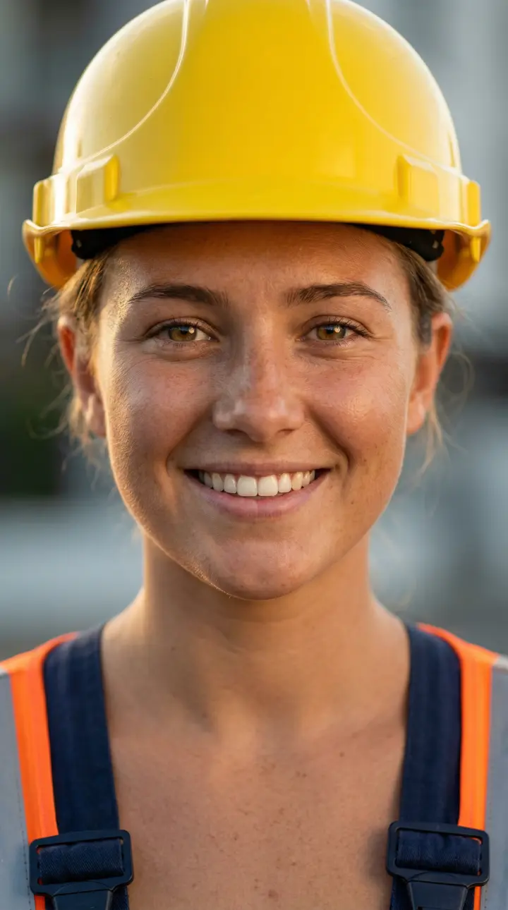 AI receptionist portrait